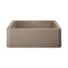 Blanco Ikon 30" Granite Composite Farmhouse Sink, Silgranit, Truffle, 401777