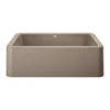 Blanco Ikon 33" Granite Composite Farmhouse Sink, Silgranit, Truffle, 401988