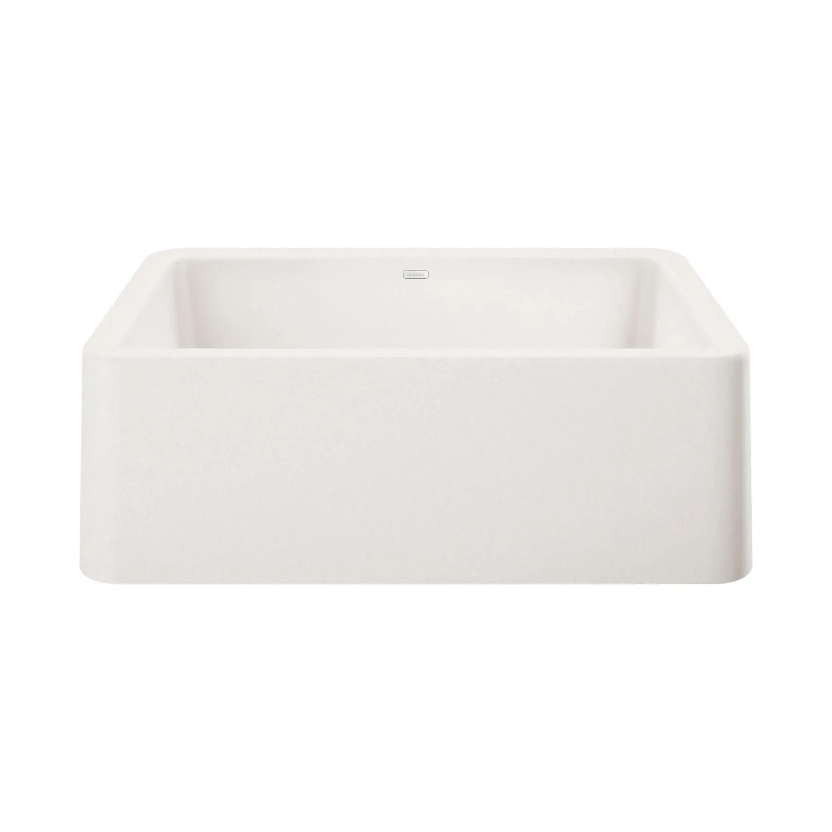 Blanco Ikon 30" Granite Composite Farmhouse Sink, Silgranit, White, 401734