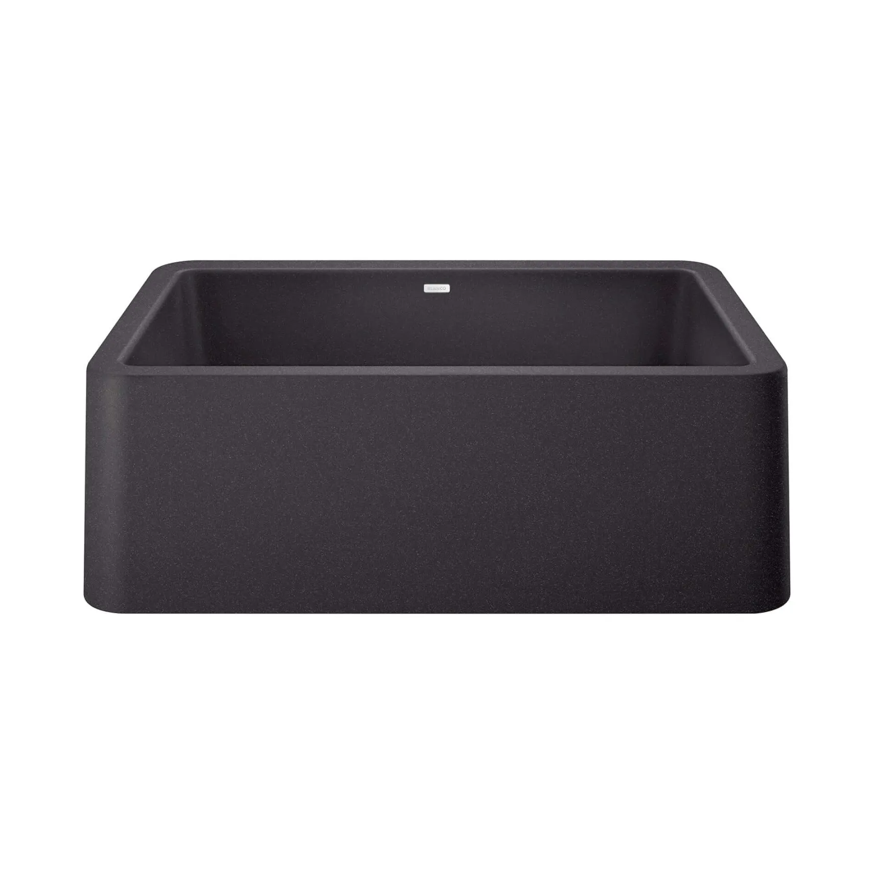 Blanco Ikon 30" Granite Composite Farmhouse Sink, Silgranit, Anthracite, 401732