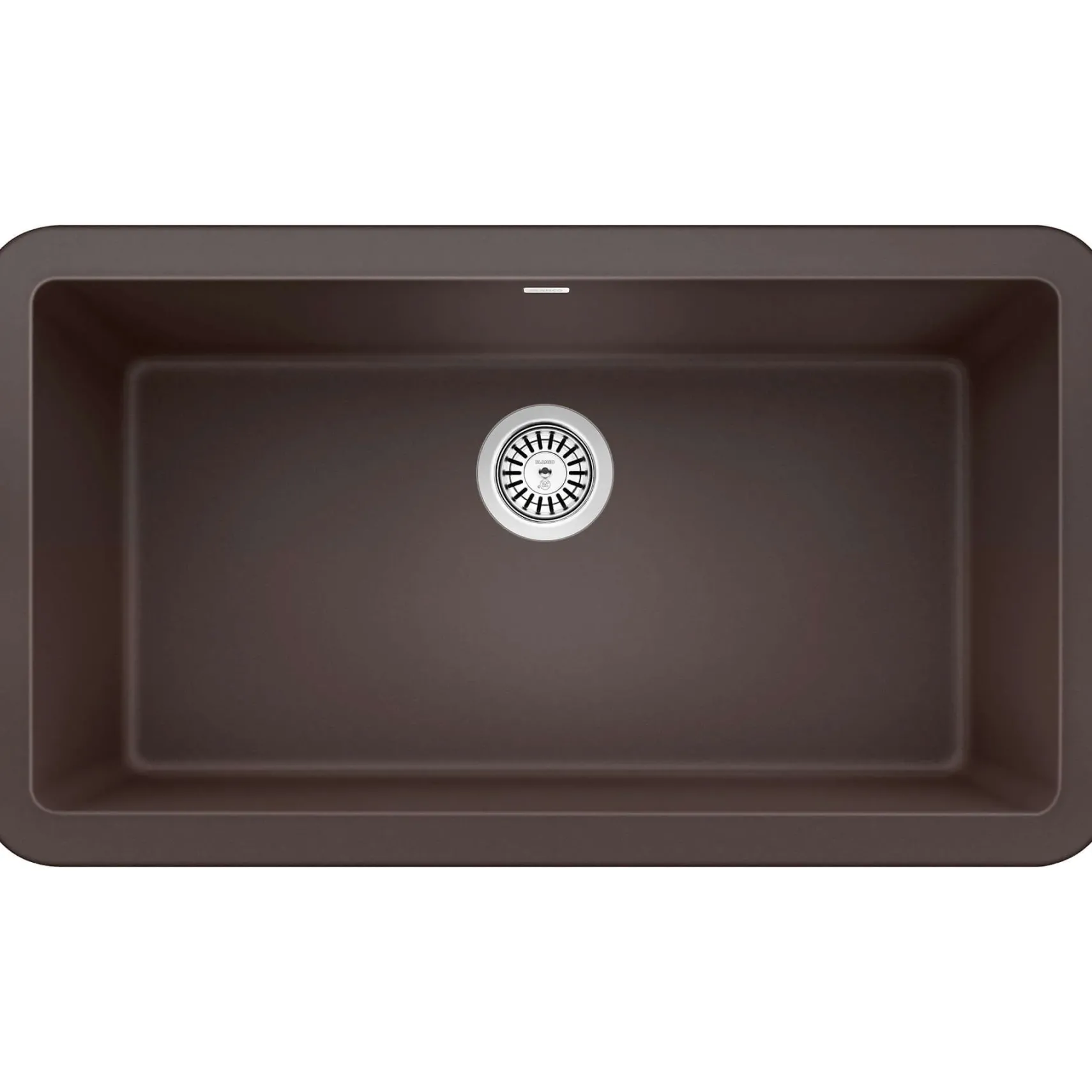 Blanco Ikon 33" Granite Composite Farmhouse Sink, Silgranit, Cafe, 401896