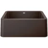 Blanco Ikon 27" Granite Composite Farmhouse Sink, Silgranit, Cafe, 402312
