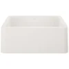 Blanco Ikon 27" Granite Composite Farmhouse Sink, Silgranit, White, 402313