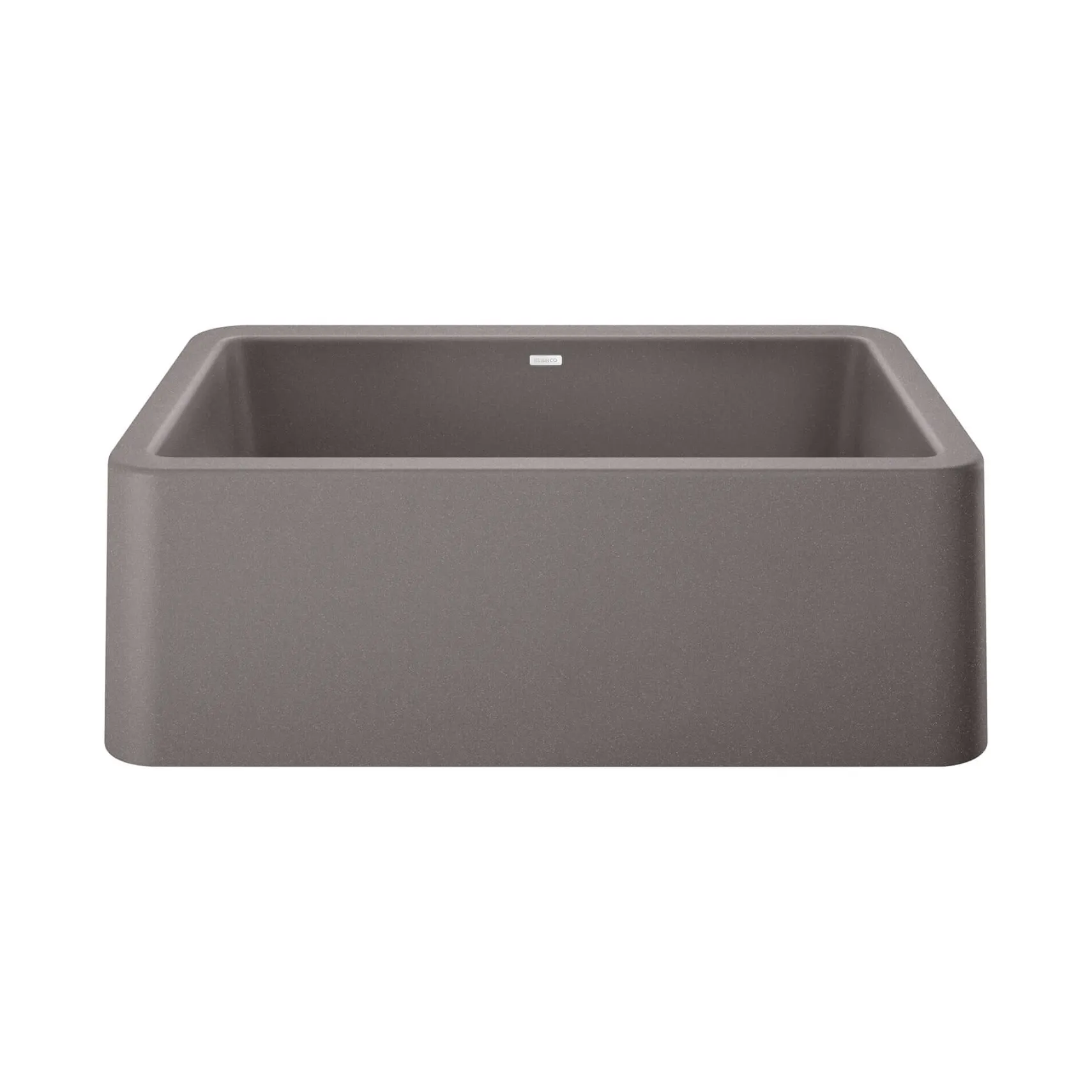 Blanco Ikon 30" Granite Composite Farmhouse Sink, Silgranit, Metallic Gray, 401778