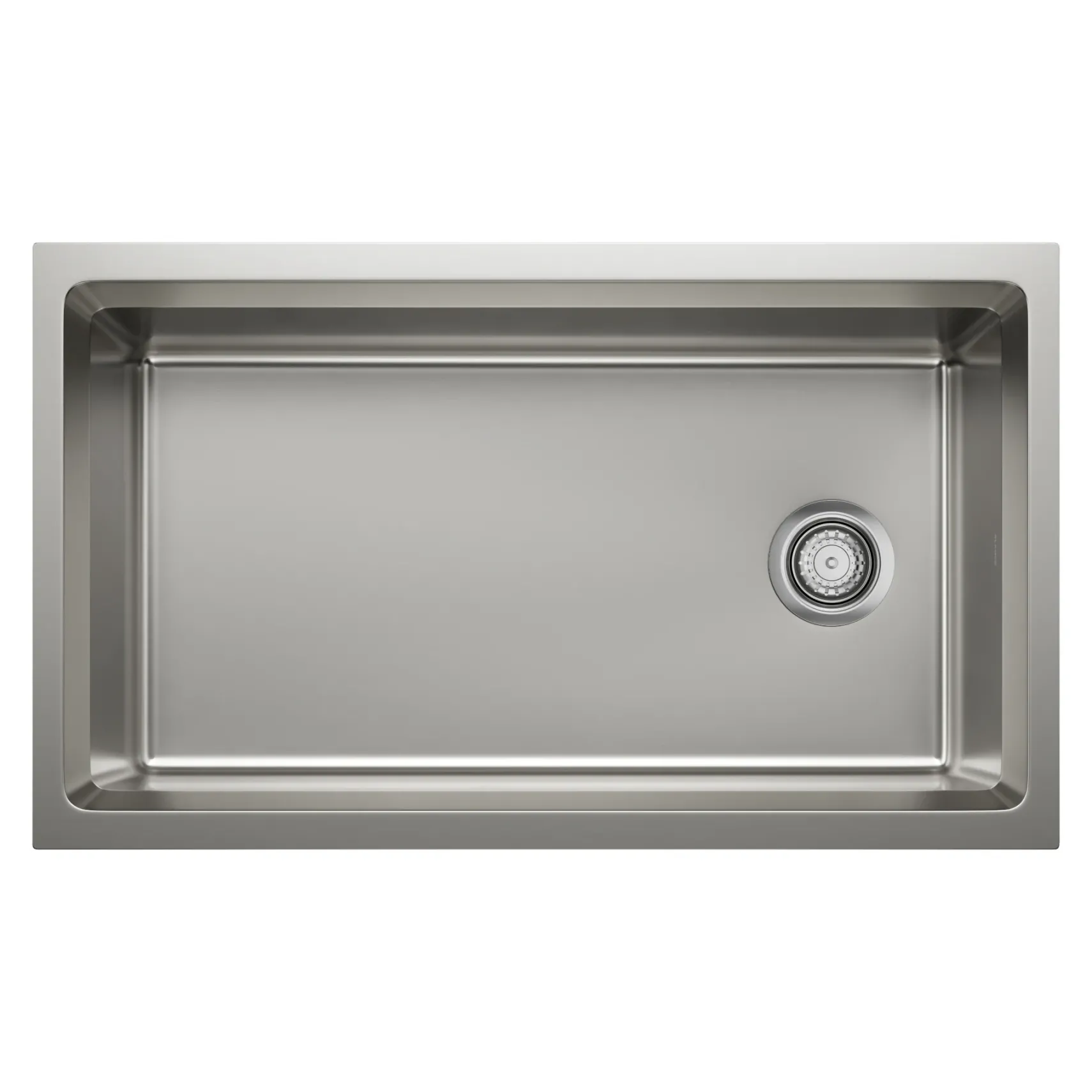 Blanco Inteos 33" Undermount Stainless Steel Workstation Kitchen Sink, Satin Polish, 18 Gauge, No Faucet Hole, 443300