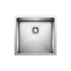 Blanco Precision 19" Undermount Stainless Steel Kitchen Sink, 18 Gauge, Satin Polish, 516224