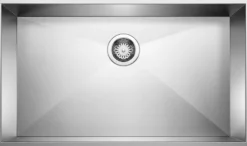 Blanco Precision 32" Undermount Stainless Steel Kitchen Sink, 18 Gauge, Satin Polish, 515820