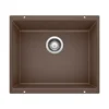 Blanco Precis 21" Undermount Granite Composite Kitchen Sink, Silgranit, Cafe, 515652