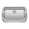 Blanco Stellar 28" Undermount Stainless Steel ADA Kitchen Sink, 18 Gauge, Brushed Finish, 441529