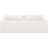 Blanco Vintera 30" Granite Composite Workstation Farmhouse Sink, Silgranit, White, 526541