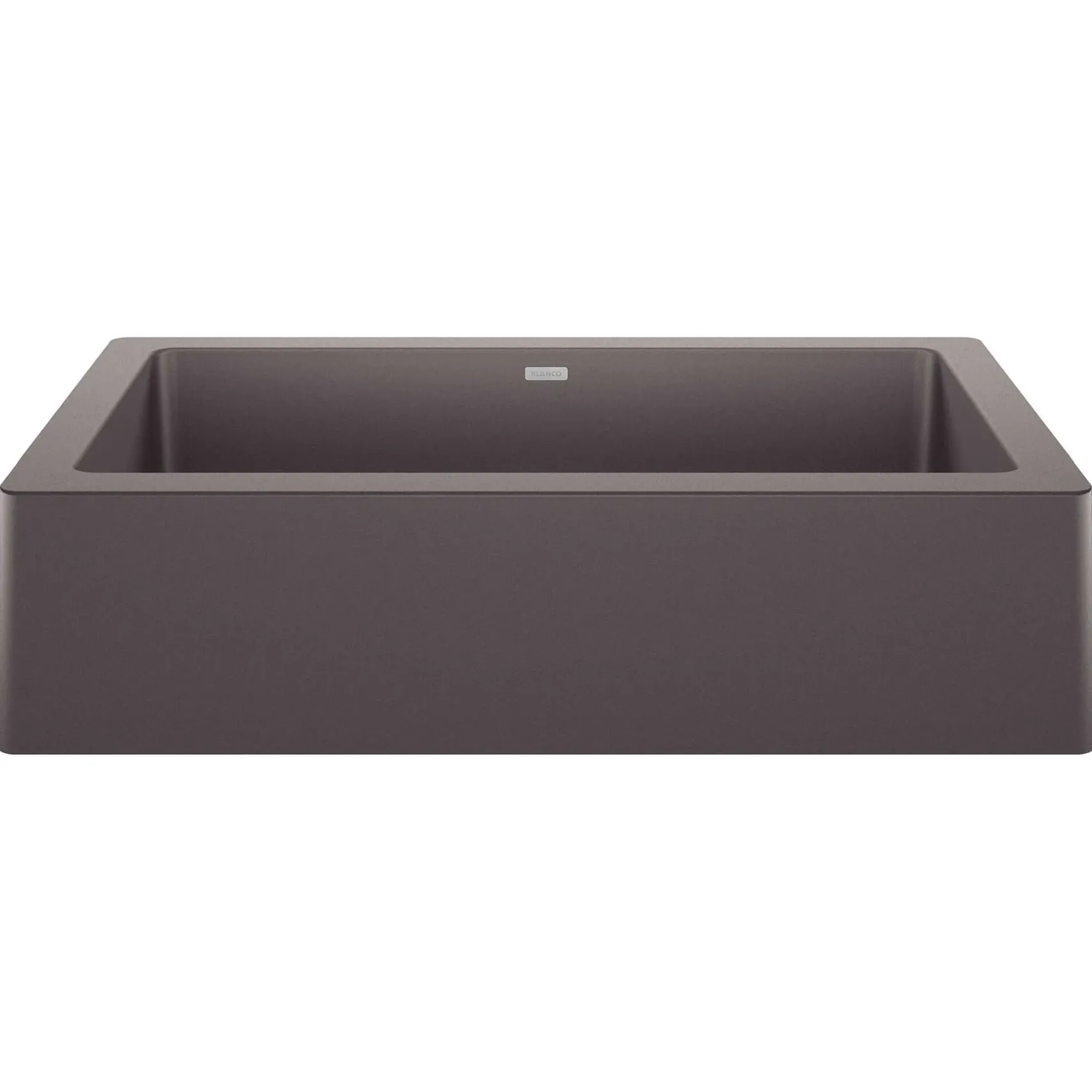 Blanco Vintera 30" Granite Composite Workstation Farmhouse Sink, Silgranit, Cinder, 526539