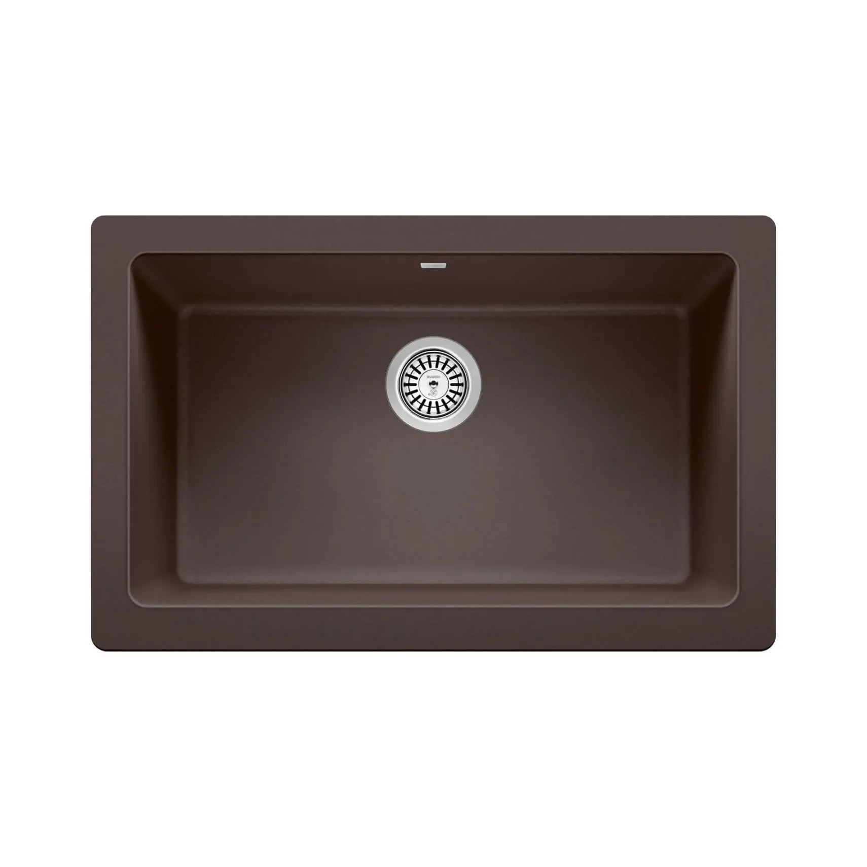 Blanco Vintera 30" Granite Composite Workstation Farmhouse Sink, Silgranit, Cafe, 526543