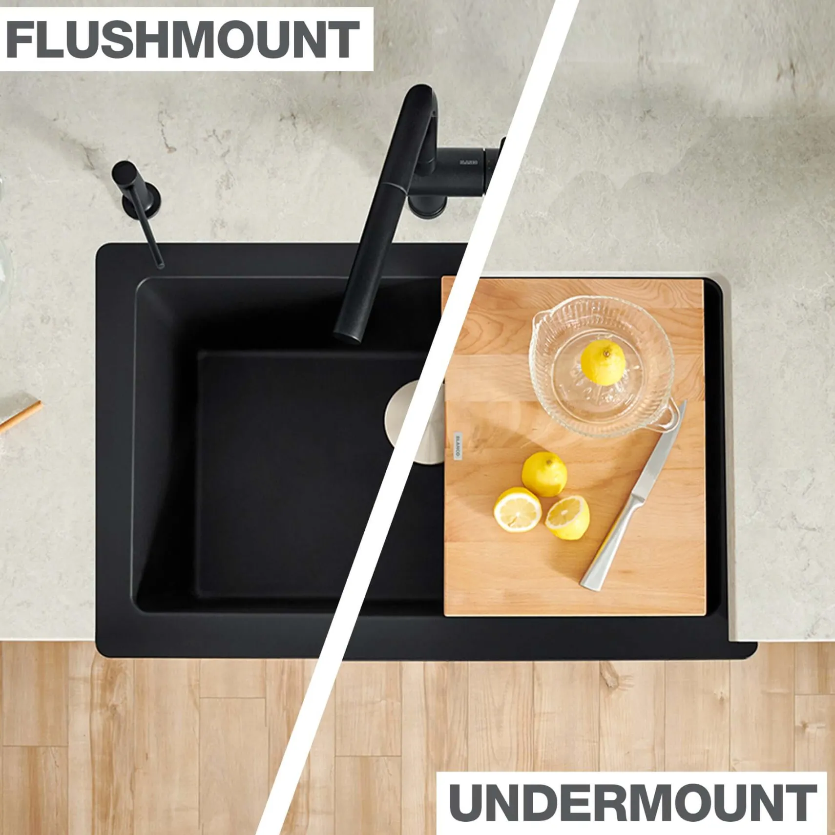 Blanco Vintera 30" Granite Composite Workstation Farmhouse Sink, Silgranit, Cafe, 526543