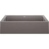 Blanco Vintera 30" Granite Composite Workstation Farmhouse Sink, Silgranit, Metallic Gray, 526540