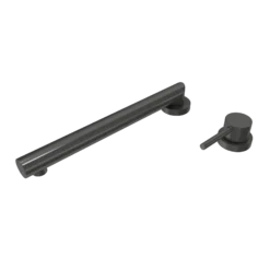 BOCCHI Baveno Move 1.75 GPM Lever Brass Kitchen Faucet, Gun Metal, 2029 0001 GM