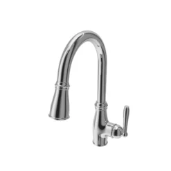 BOCCHI Belsena 1.75 GPM Brass Kitchen Faucet, Traditional, Chrome, 2023 0001 CH