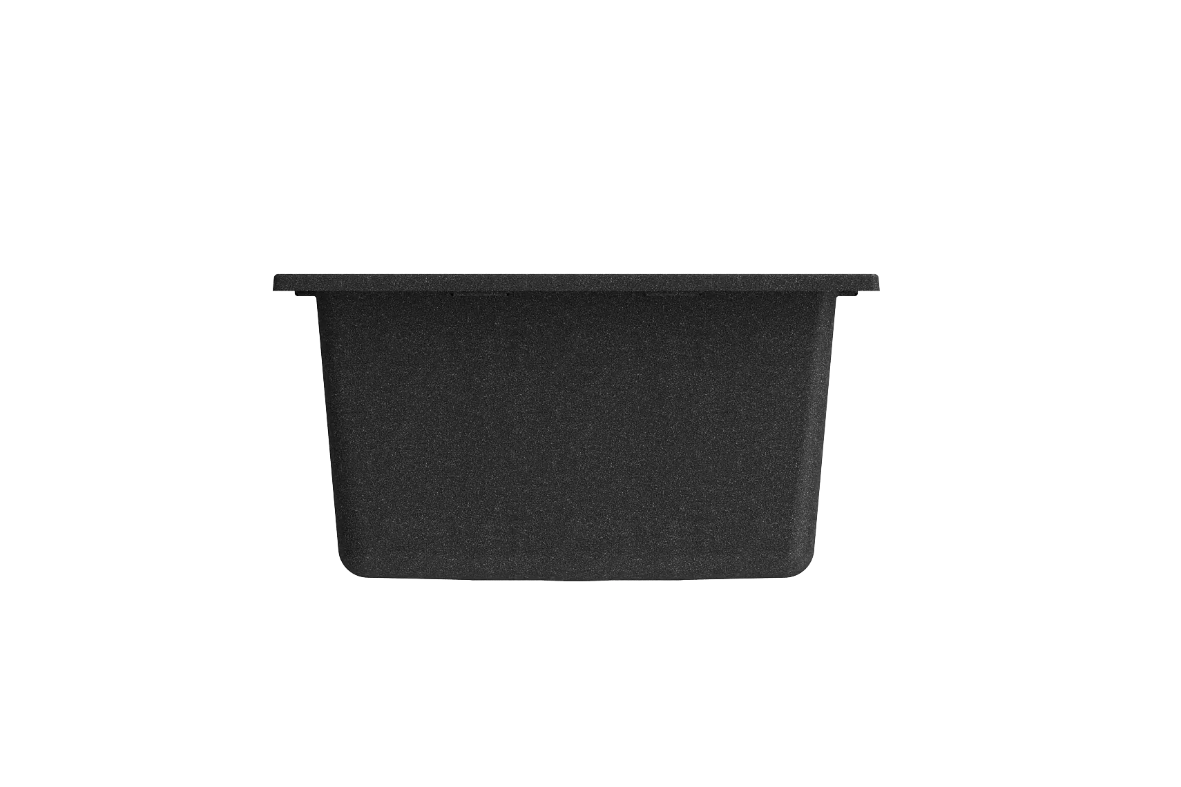 BOCCHI Campino Uno 16" Rectangle Composite Granite Bar/Prep Sink, Metallic Black, 1608-505-0126