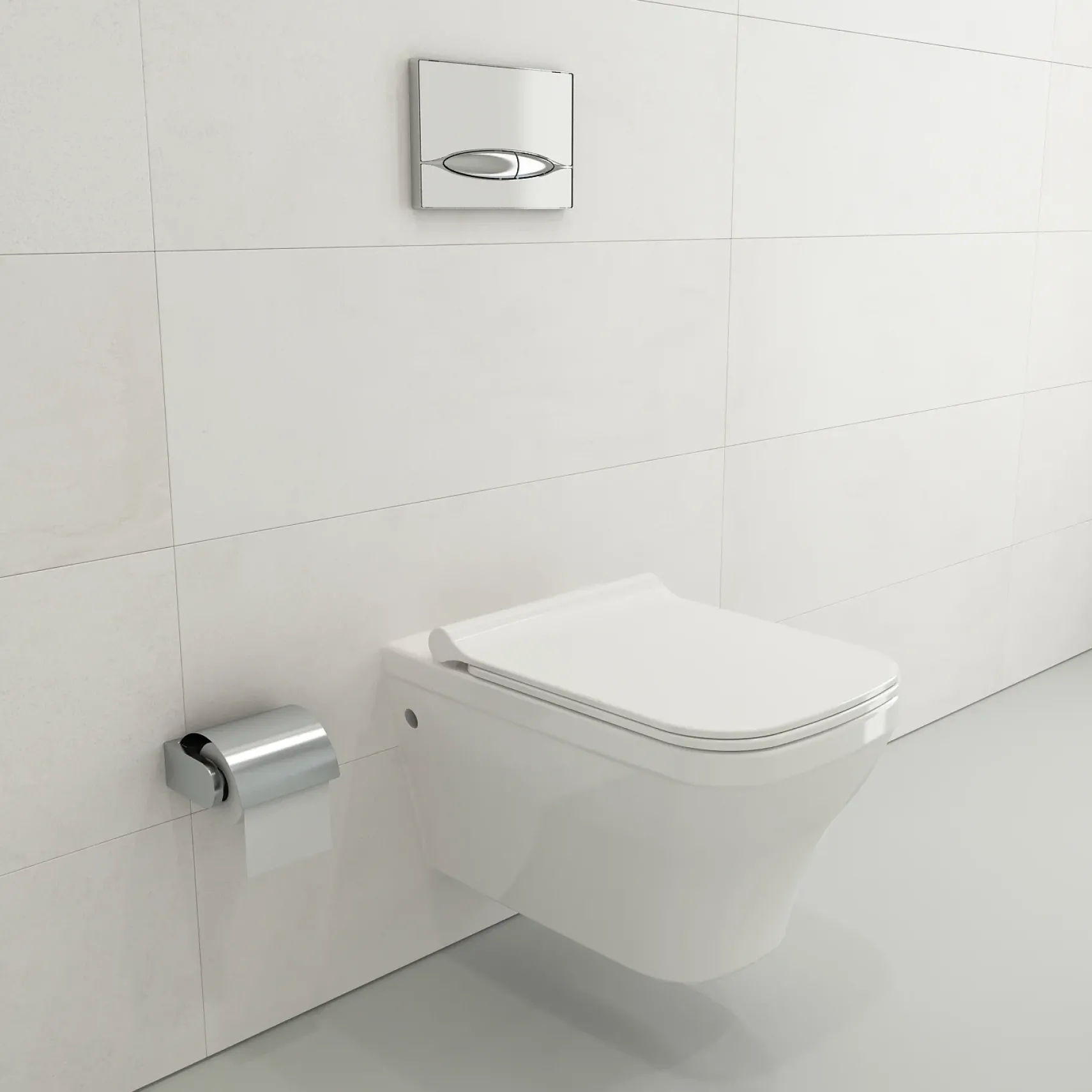 BOCCHI Firenze Soft-Close Toilet Seat in White, A0332-001
