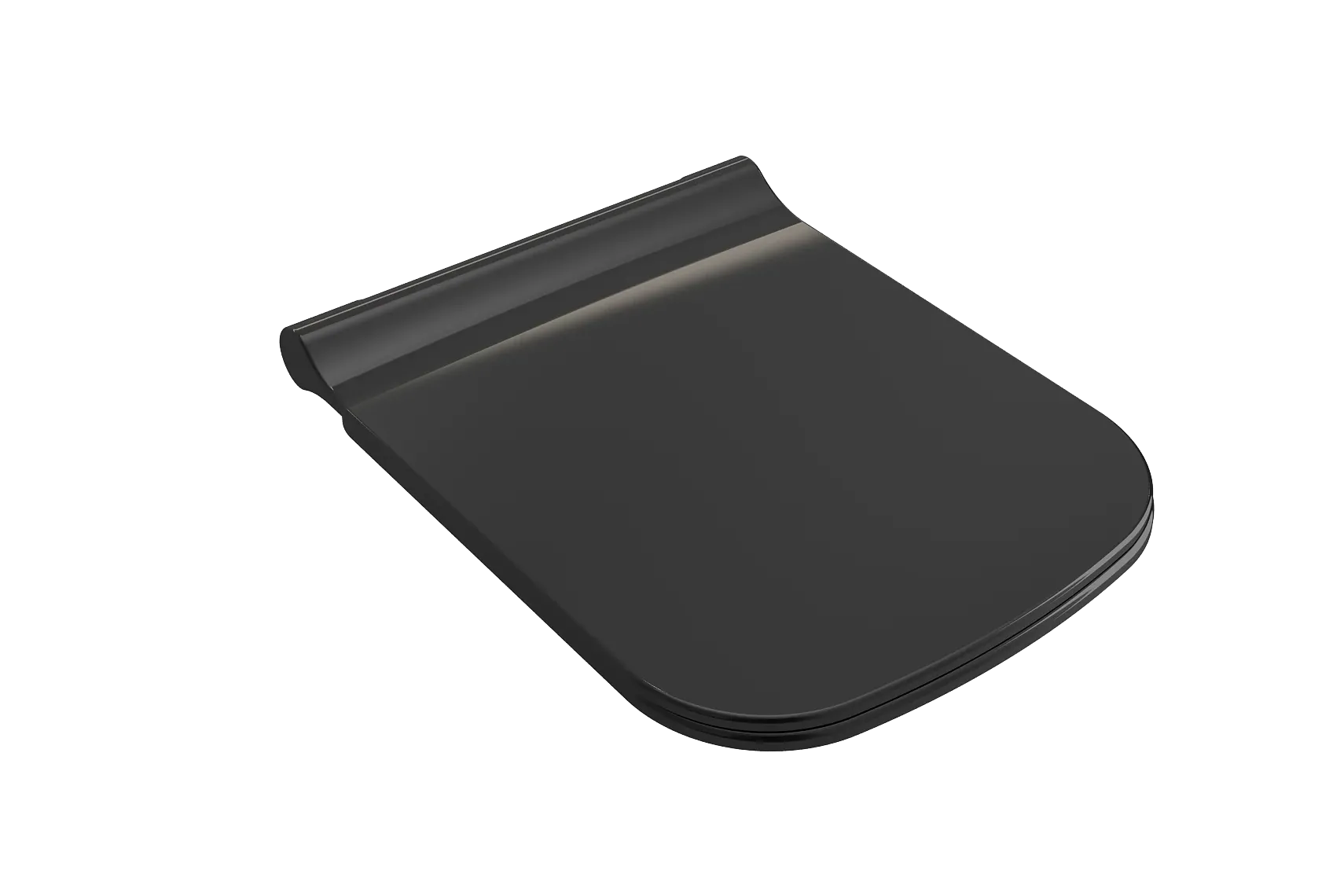 BOCCHI Firenze Soft-Close Toilet Seat in Black, A0332-005