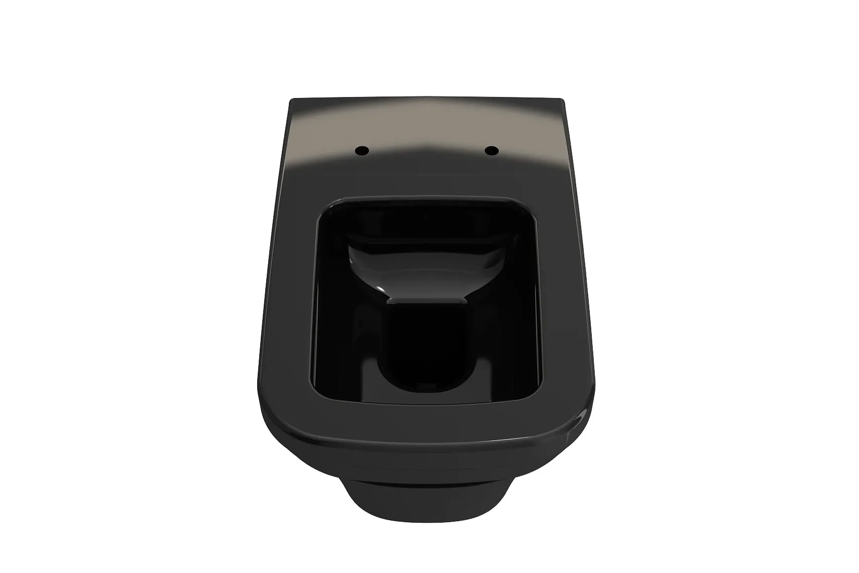 BOCCHI Firenze Wall-Hung Toilet Bowl in Black, 1304-005-0129