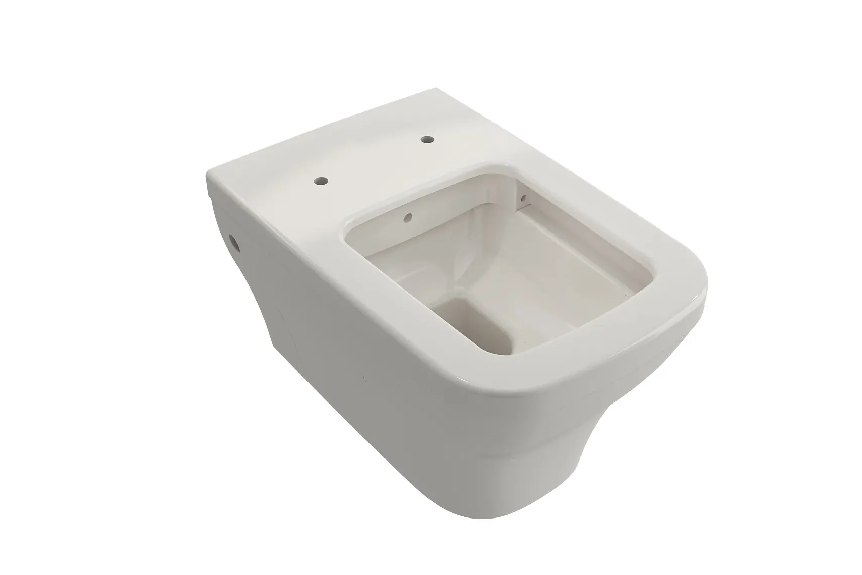 BOCCHI Firenze Wall-Hung Toilet Bowl in Biscuit, 1304-014-0129
