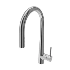 BOCCHI Lugano 1.75 GPM Brass Kitchen Faucet, Modern, Chrome, 2025 0001 CH