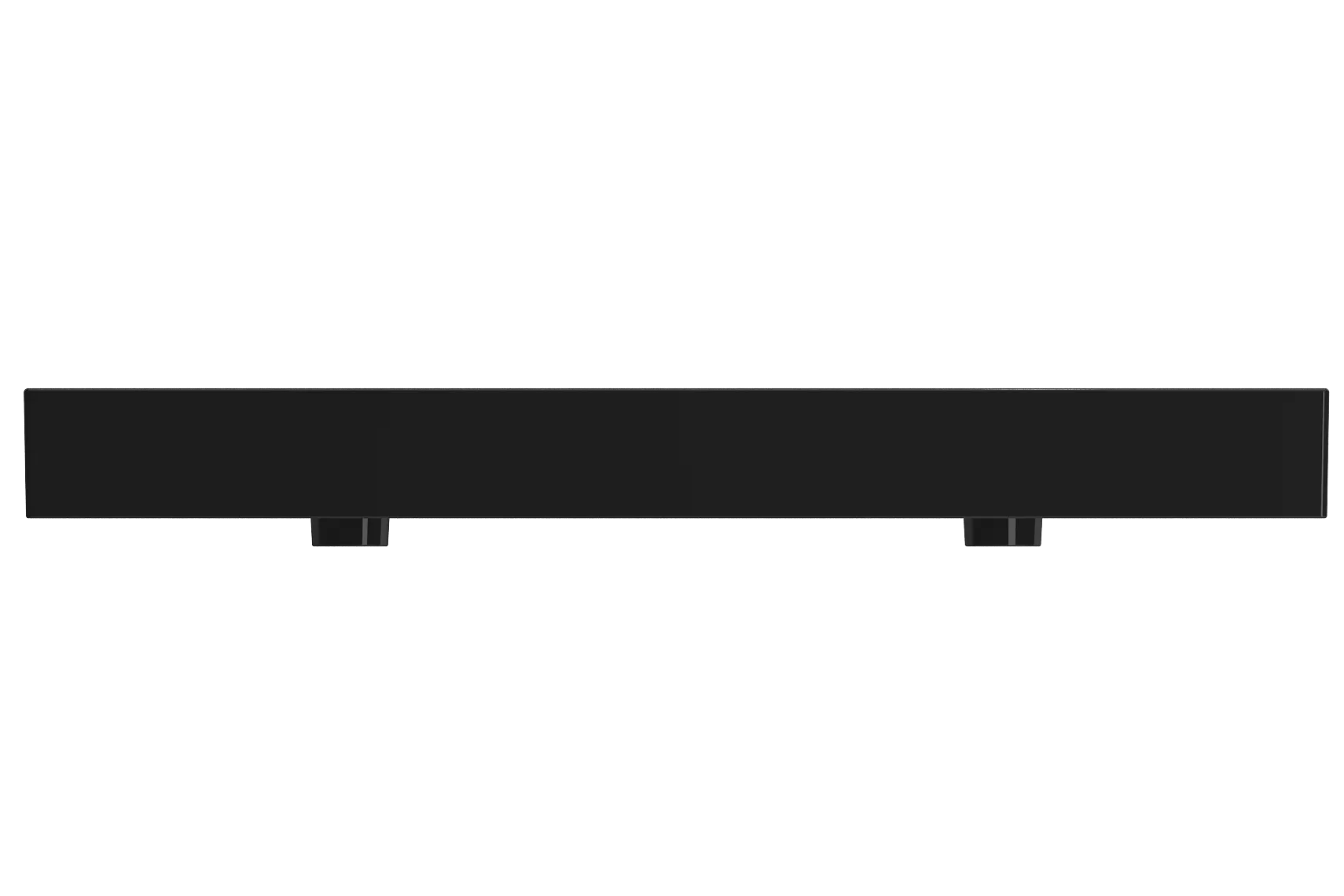 BOCCHI Milano 48" Rectangle Wallmount Fireclay Bathroom Sink, Double Basin, Black, Single Faucet Hole, 1393-005-0132