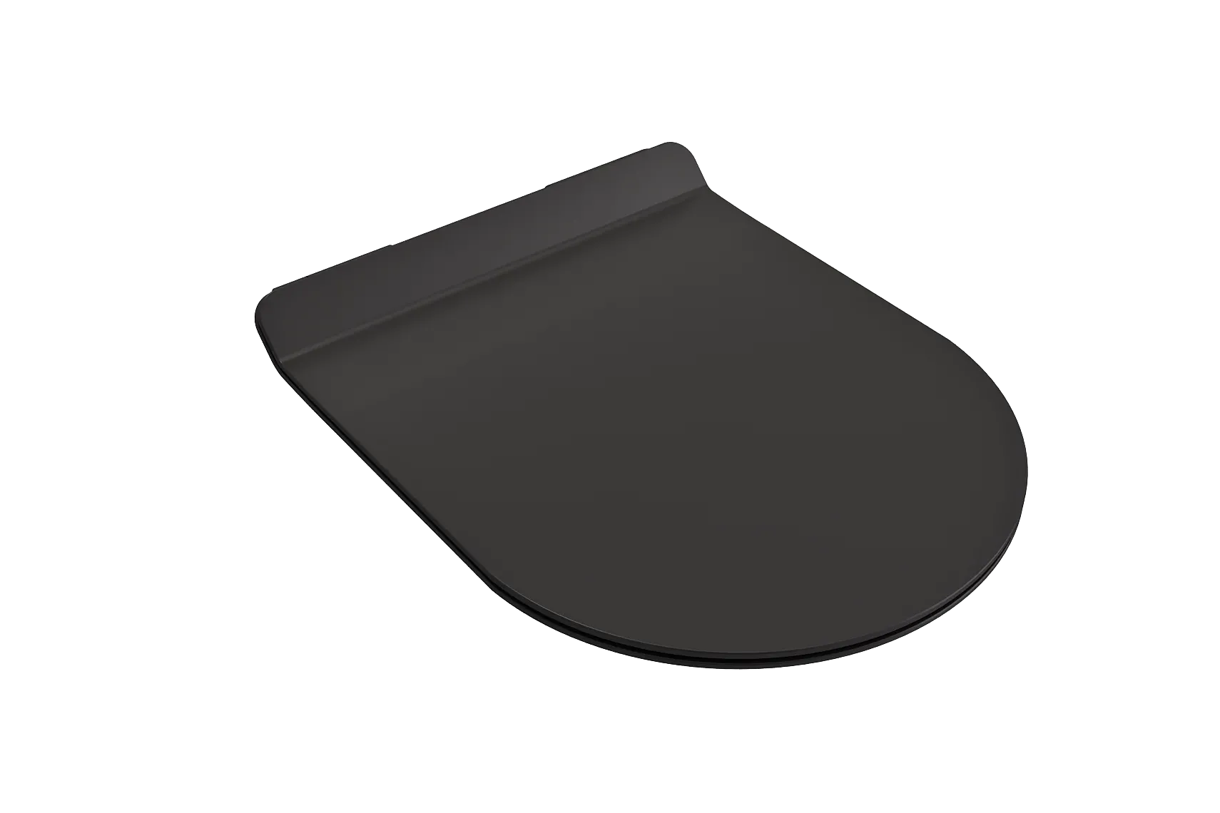 BOCCHI Milano Toilet Seat for 1632 model in Matte Black, A0337-004