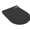 BOCCHI Milano Toilet Seat for 1632 model in Black, A0337-005