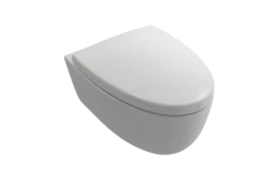 BOCCHI Milano Wall-hung Elongated Toilet Bowl Matte White, 1632-002-0129