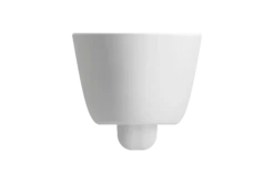 BOCCHI Milano Wall-hung Elongated Toilet Bowl Matte White, 1632-002-0129