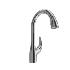 BOCCHI Pagano 1.75 GPM Brass Kitchen Faucet, Transitional, Chrome, 2024 0001 CH