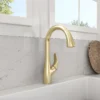 BOCCHI Pagano 1.75 GPM Brass Kitchen Faucet, Transitional, Brushed Gold, 2024 0001 BG