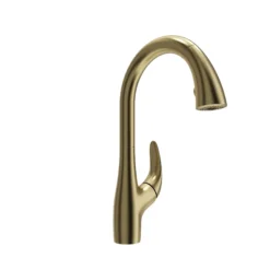 BOCCHI Pagano 1.75 GPM Brass Kitchen Faucet, Transitional, Brushed Gold, 2024 0001 BG