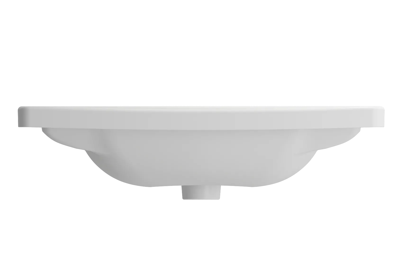 BOCCHI Taormina 26" Rectangle Wallmount Fireclay Bathroom Sink, Matte White, 3 Faucet Hole, 1007-002-0127