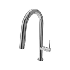 BOCCHI Tronto 1.75 GPM Brass Kitchen Faucet, Modern, Chrome, 2026 0001 CH