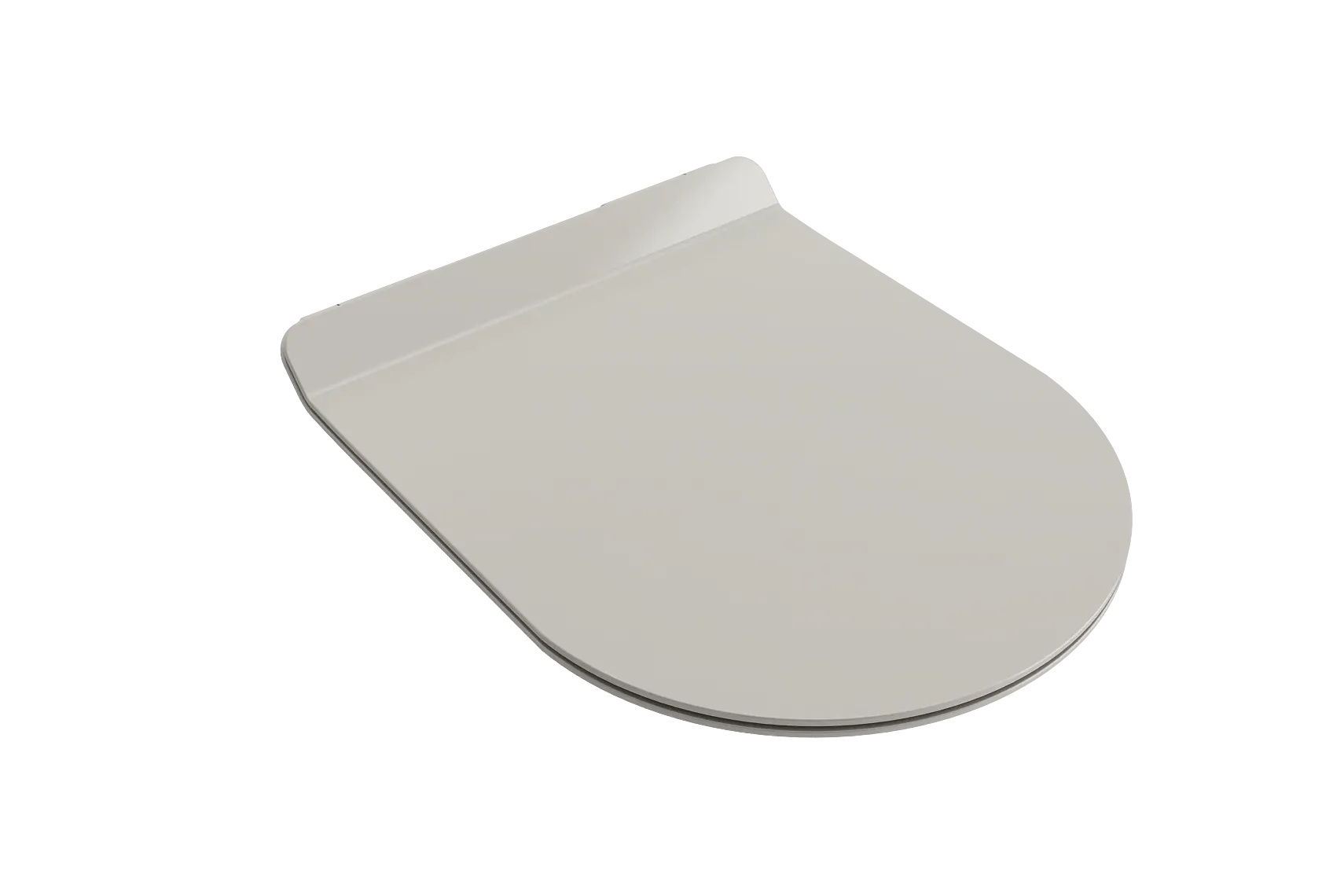 BOCCHI Vettore Soft-Close Toilet Seat in Biscuit, A0330-014