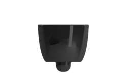 BOCCHI Vettore Wall-Hung Toilet Bowl in Black, 1416-005-0129