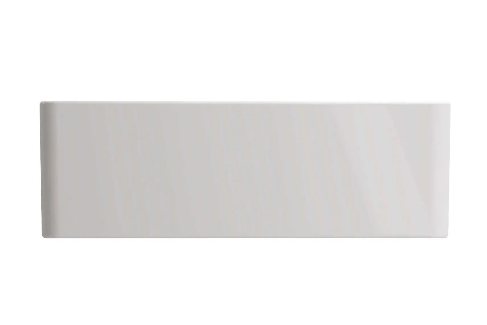 BOCCHI Aderci Ultra-Slim 30" Fireclay Farmhouse Sink, White, 1481-001-0120