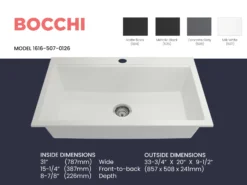 BOCCHI Baveno Lux 34
