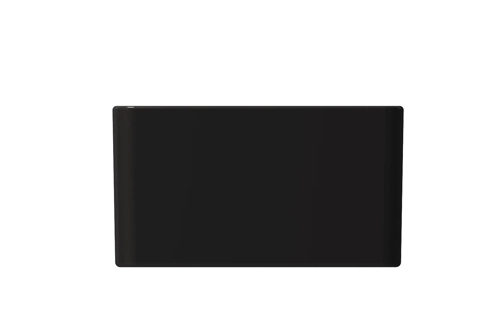 BOCCHI Classico 33" Fireclay Farmhouse Apron 50/50 Double Bowl Kitchen Sink, Matte Black, 1139-004-0120