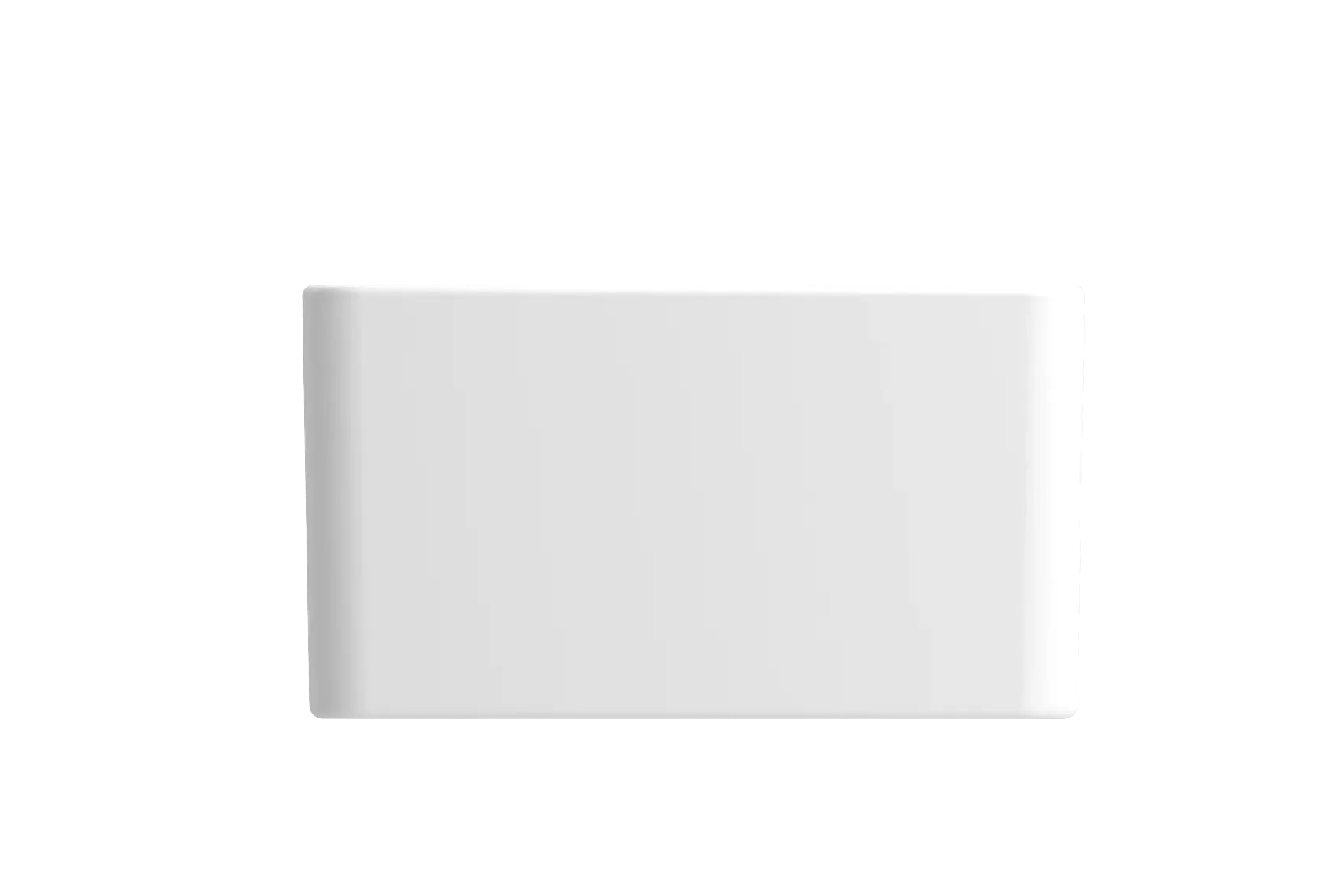 BOCCHI Classico 20" Fireclay Farmhouse Apron Single Bowl Kitchen Sink, Matte White, 1136-002-0120