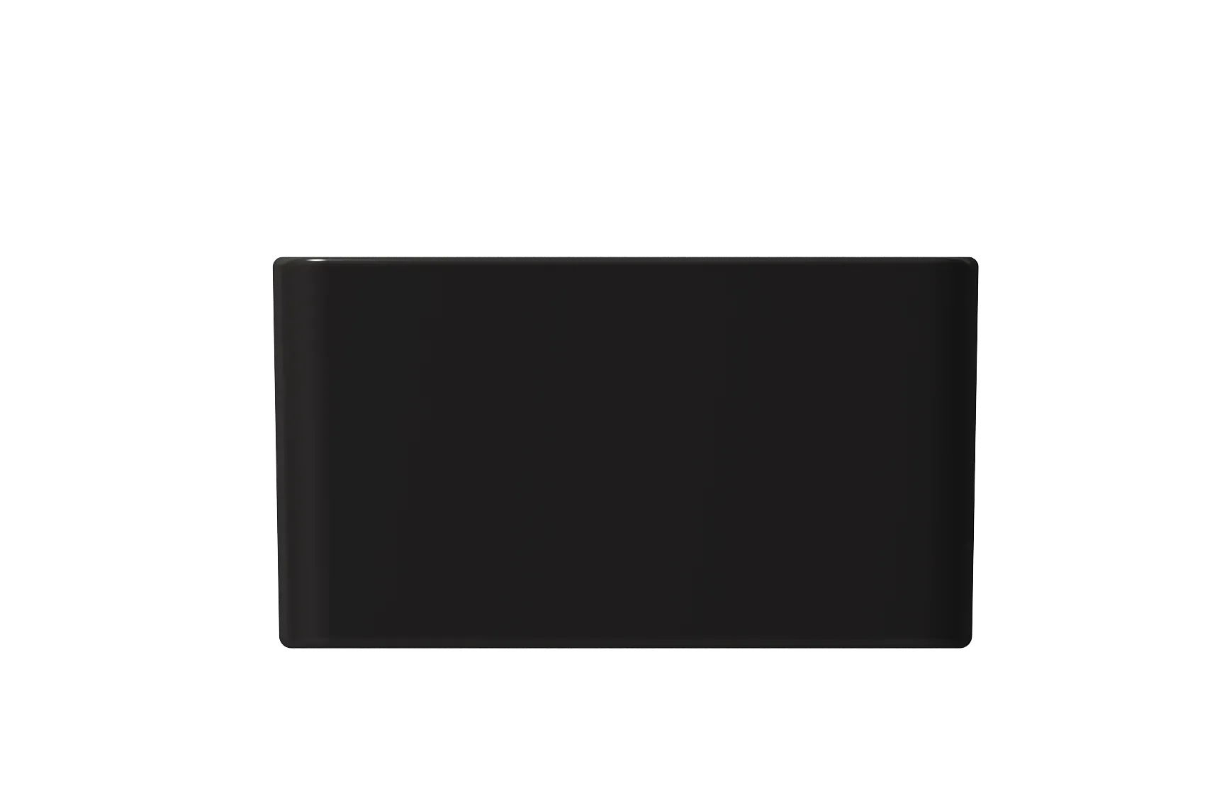 BOCCHI Classico 20" Fireclay Farmhouse Apron Single Bowl Kitchen Sink, Matte Black, 1136-004-0120