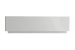 BOCCHI Nuova 34" Fireclay Farmhouse Sink Kit with Faucet and Accessories, 50/50 Double Bowl, White (sink) / Chrome (faucet), 1501-001-2020CH