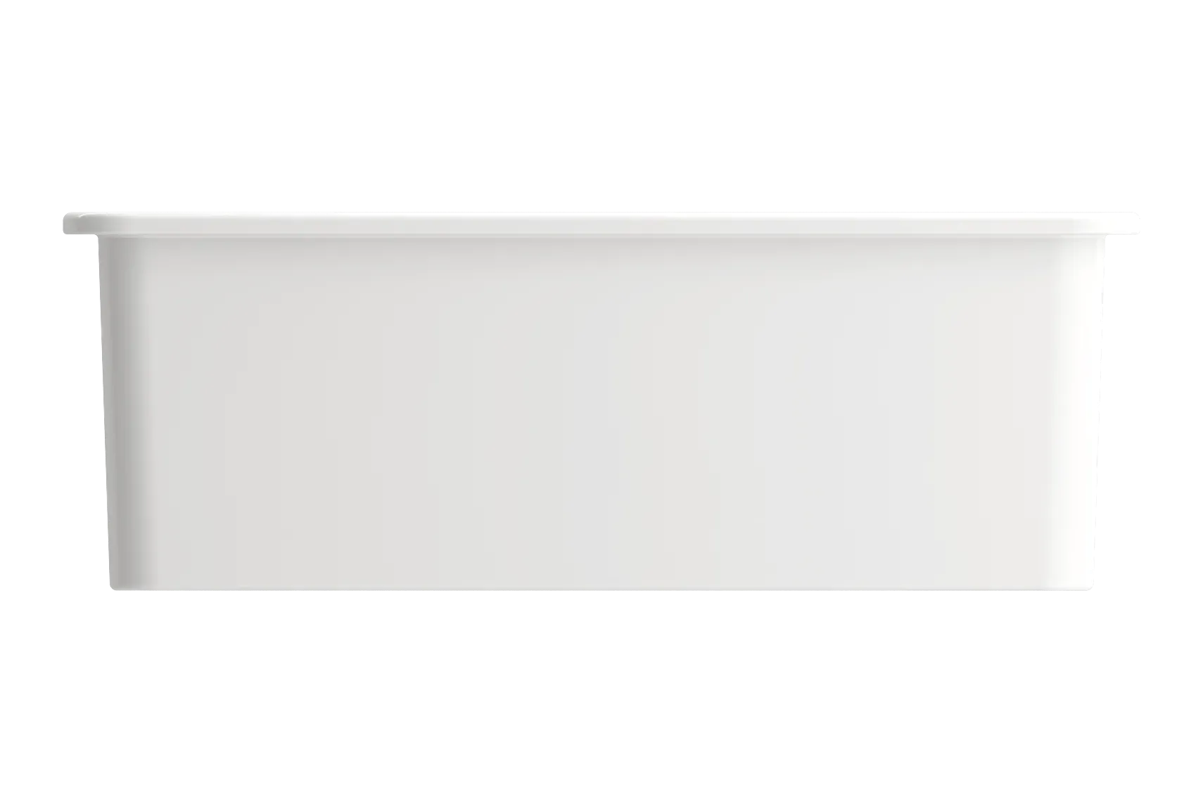 BOCCHI Sotto 27" White Fireclay Dual Mount Single Bowl Kitchen Sink Kit with Chrome Faucet and Accessories, 1360-001-2024CH
