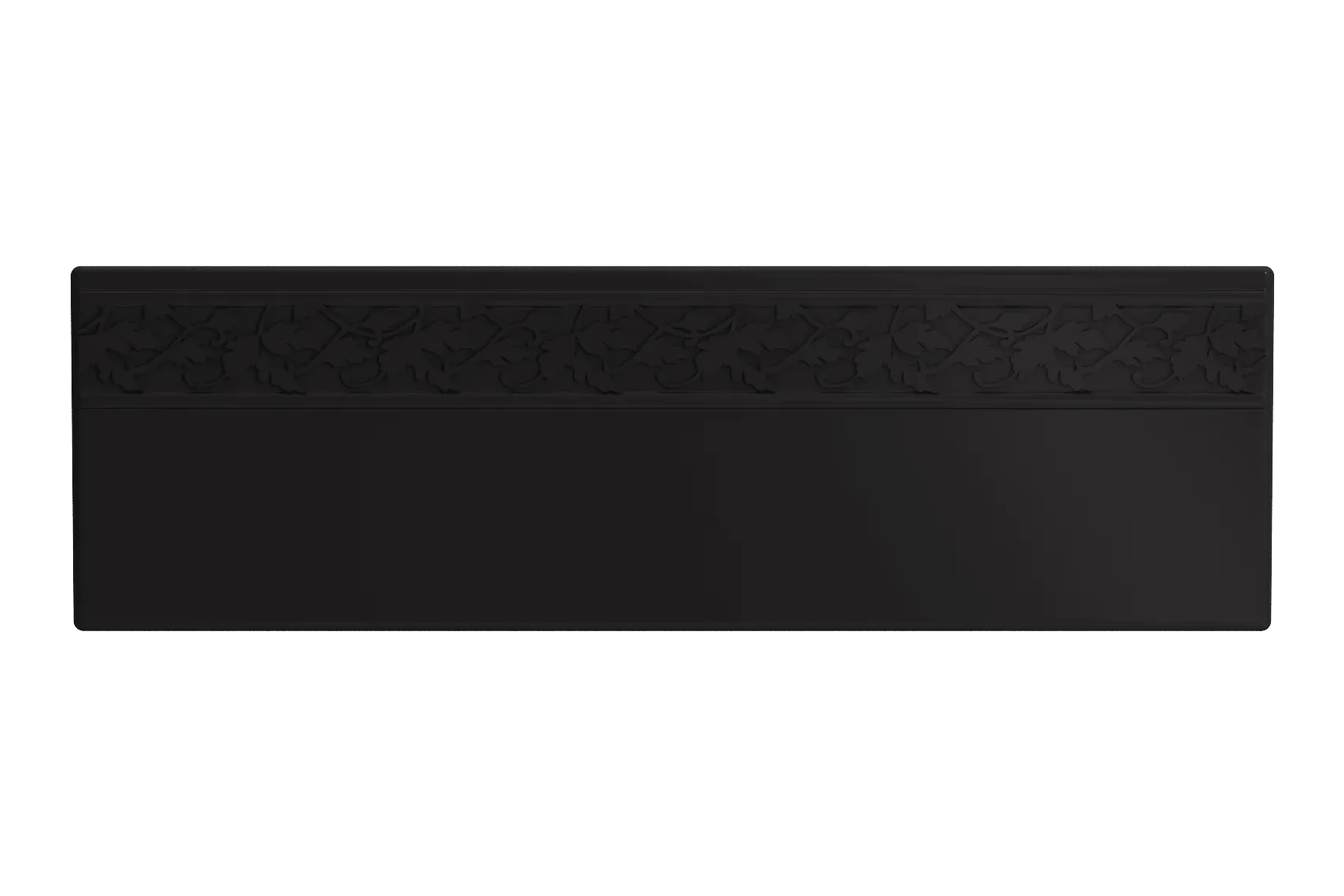 BOCCHI Vigneto 33" Fireclay Farmhouse Apron Single Bowl Kitchen Sink, Matte Black, 1353-004-0120