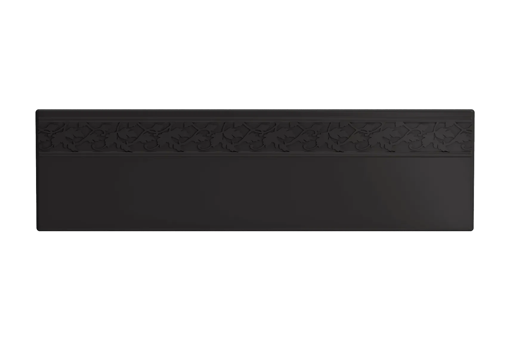 BOCCHI Vigneto 36" Fireclay Farmhouse Apron Single Bowl Kitchen Sink, Matte Black, 1355-004-0120