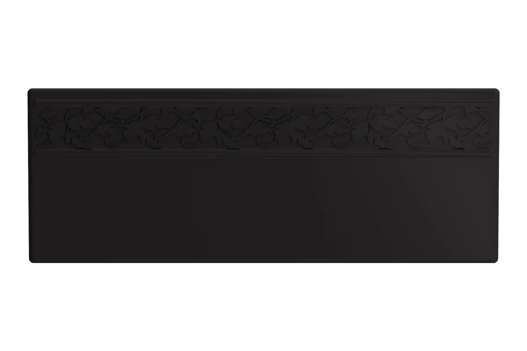 BOCCHI Vigneto 27" Fireclay Farmhouse Apron Single Bowl Kitchen Sink, Matte Black, 1357-004-0120