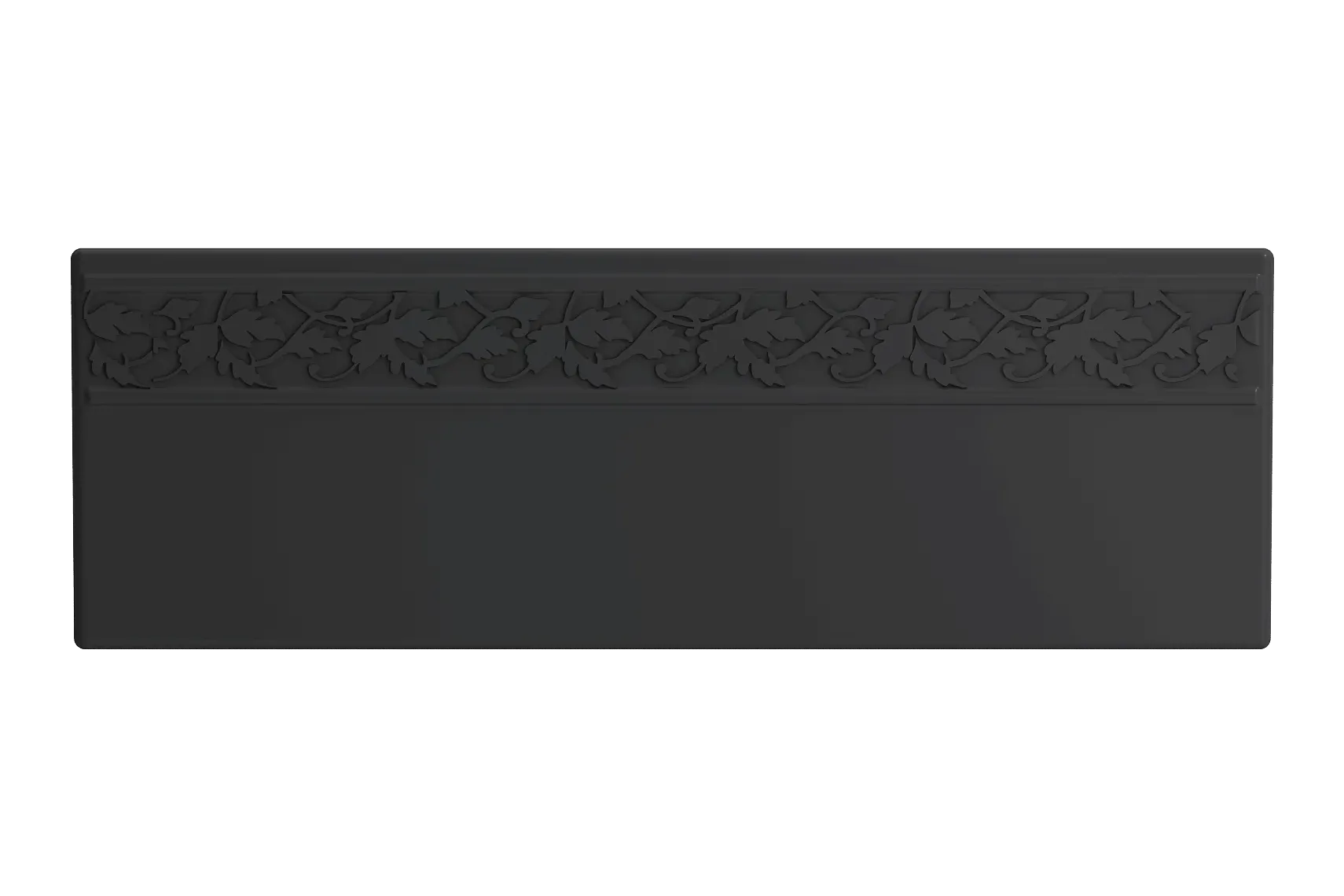 BOCCHI Vigneto 30" Fireclay Farmhouse Apron Single Bowl Kitchen Sink, Matte Dark Gray, 1347-020-0120