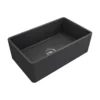 Crestwood 30" Fireclay Farmhouse Sink, Charcoal, CW-CL-30-CHARCOAL